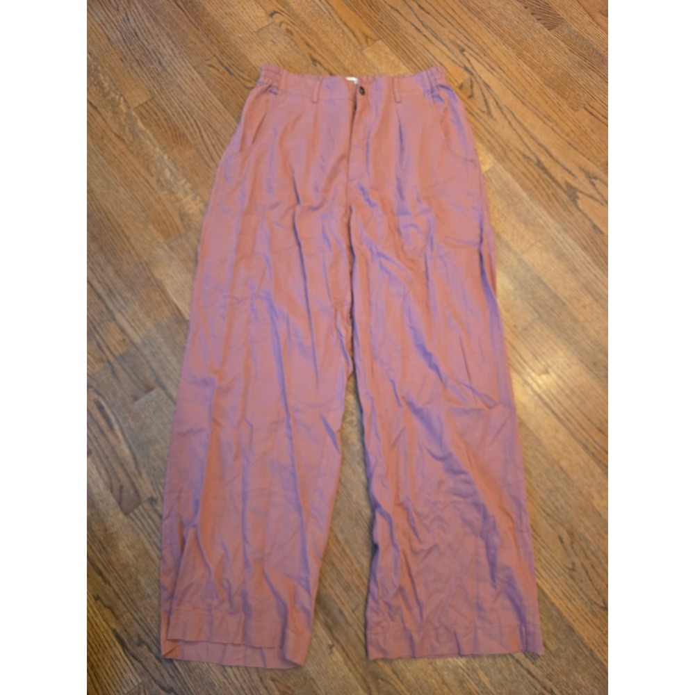 Vigoss Mauve Wide Leg Viscose Lyocell Trousers Size 31 Long VC-G03003A